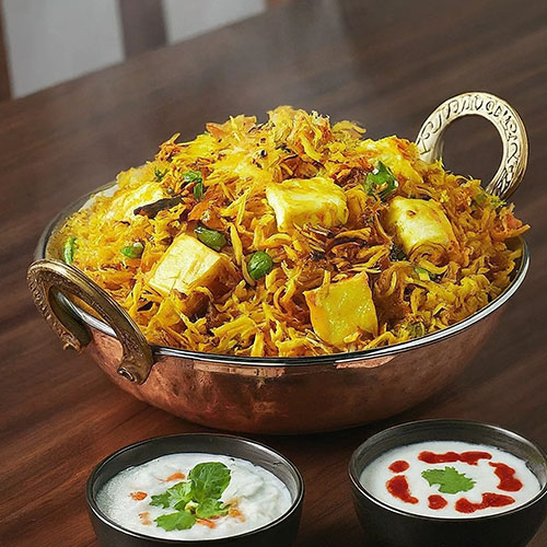paneer biryani